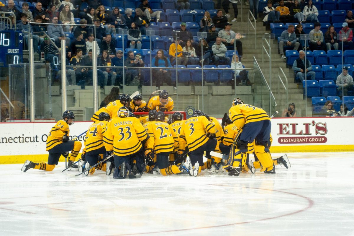 Quinnipiac men's ice hockey has not been below the USCHO's top 20 since 2017 and is currently No. 19.