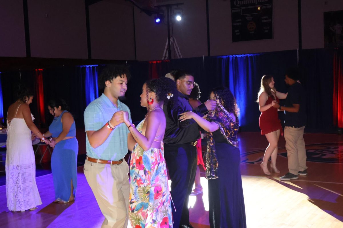 Participants took to the dance floor to show off their moves at the Organization of Latin American Students' "Noche De Baile" event on Nov. 17.