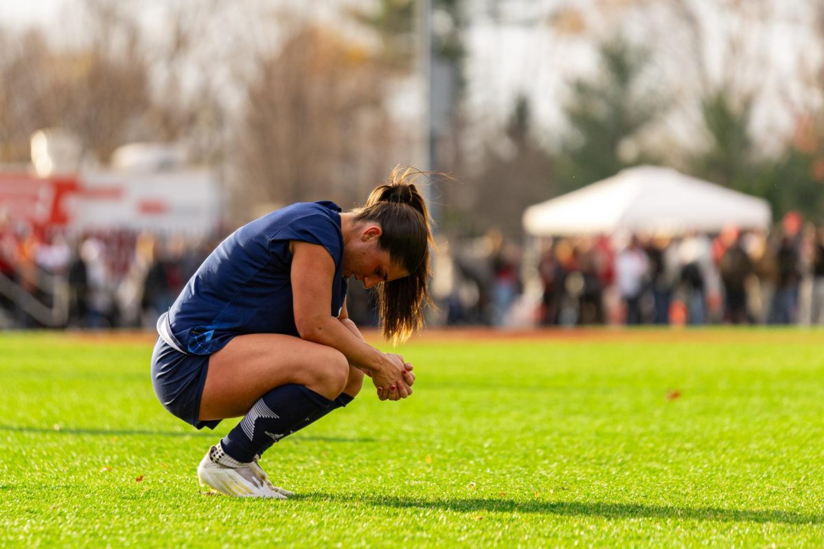 Junior defender Madison Alves during the MAAC championship against Fairfield on Nov. 10