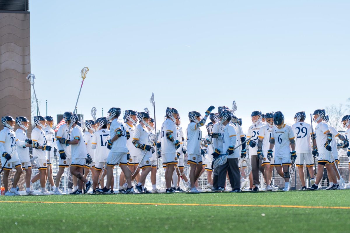 Quinnipiac men's lacrosse ends their season falling to the No. 1 Sacred Heart Pioneers.