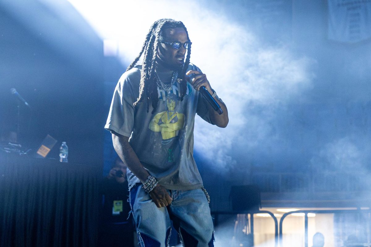 Rapper Quavo headlines Wake the Giant on April 27.