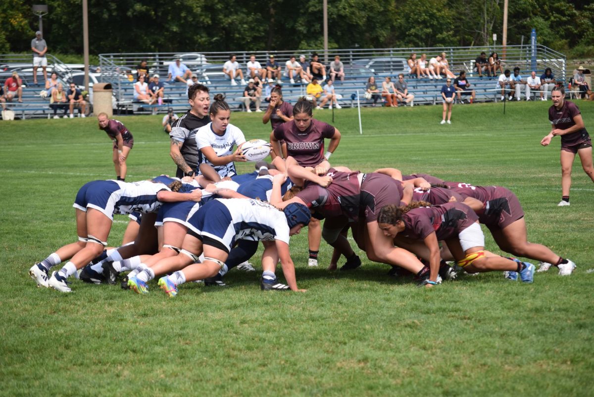 Quinnipiac and Brown battle one other in Hamden on Sep. 6. 
