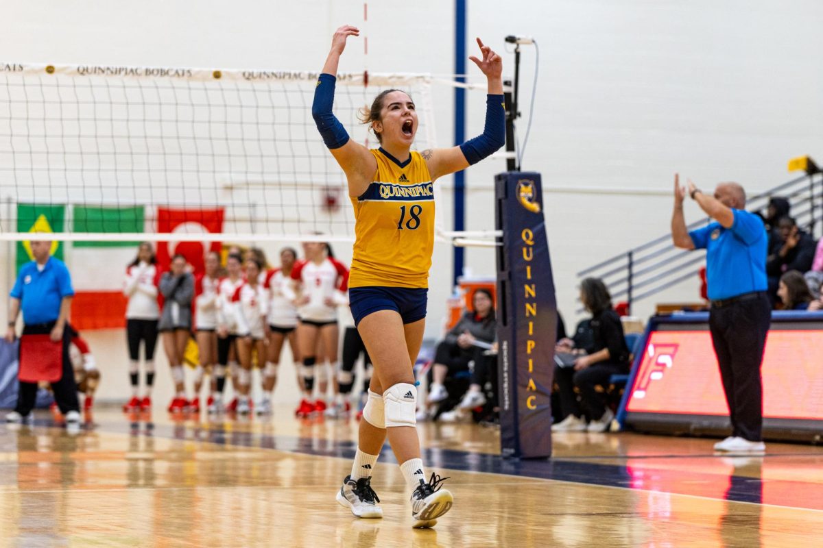 Damla Gunes breaks Quinnipiac volleyball's Division I Total Assists Record