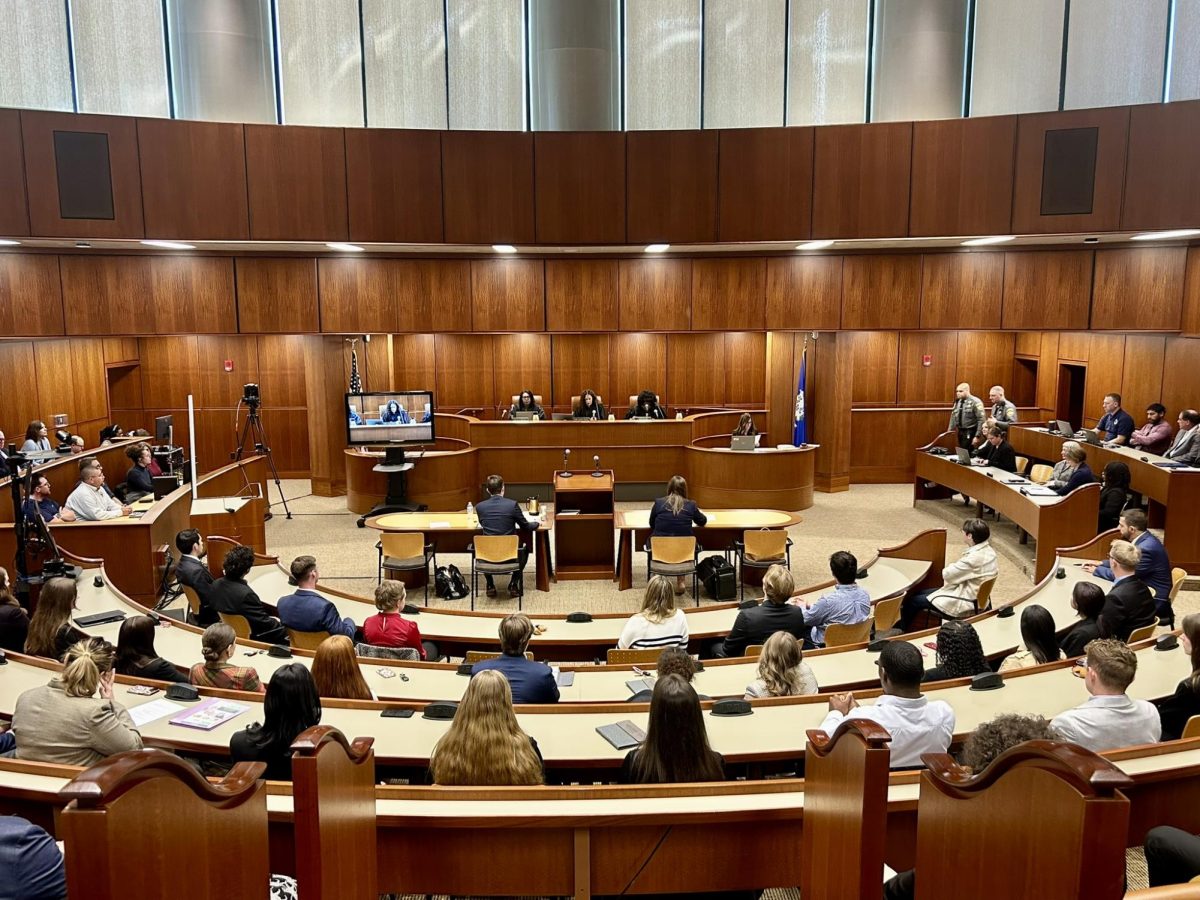 Students of the Quinnipiac School of Law (Photo contributed by Kim Galiette).